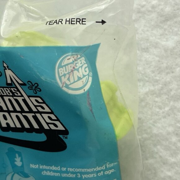 Absorbing Dutchman SpongeBob's Atlantis SquarePantis Glows Burger King Toy 2007 - Picture 11 of 11